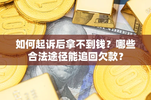 武汉如何起诉后拿不到钱？哪些合法途径能追回欠款？