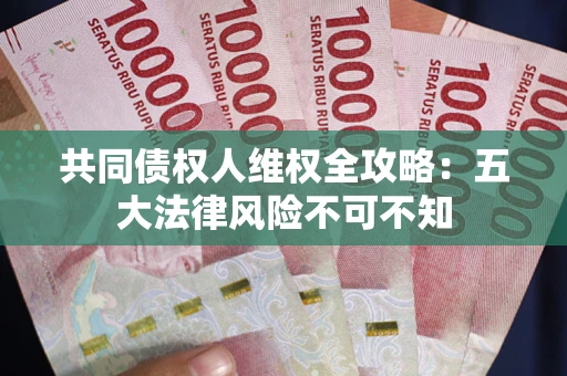武汉共同债权人维权全攻略：五大法律风险不可不知