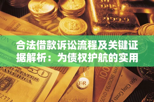 武汉合法借款诉讼流程及关键证据解析：为债权护航的实用指南