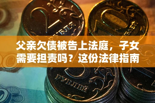 武汉父亲欠债被告上法庭，子女需要担责吗？这份法律指南必须看完