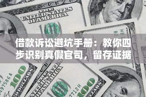 武汉借款诉讼避坑手册：教你四步识别真假官司，留存证据不踩雷