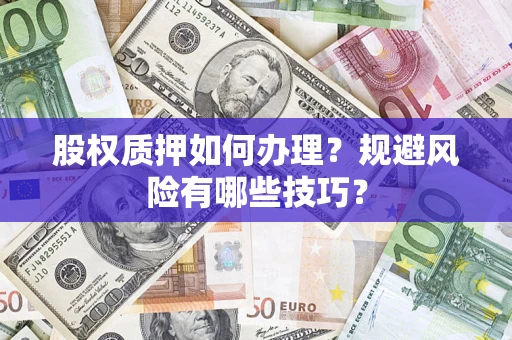 武汉股权质押如何办理？规避风险有哪些技巧？