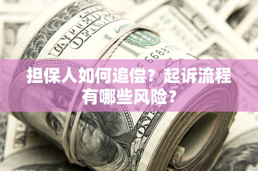 武汉担保人如何追偿？起诉流程有哪些风险？