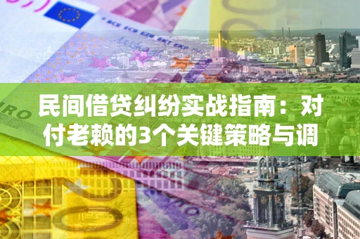 武汉民间借贷纠纷实战指南：对付老赖的3个关键策略与调解盲区解析