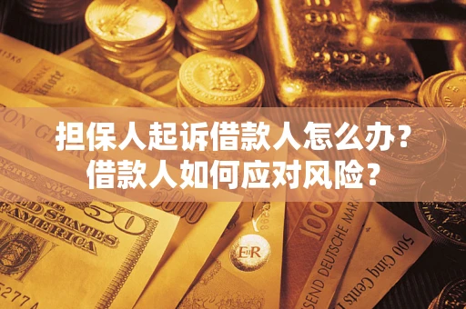 武汉担保人起诉借款人怎么办？借款人如何应对风险？