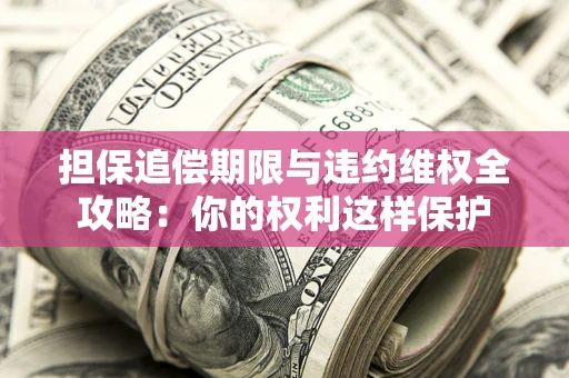 武汉担保追偿期限与违约维权全攻略：你的权利这样保护