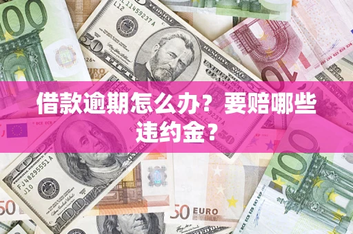 武汉借款逾期怎么办？要赔哪些违约金？