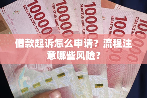 武汉借款起诉怎么申请？流程注意哪些风险？