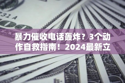 武汉暴力催收电话轰炸？3个动作自救指南！2024最新立案标准全解析